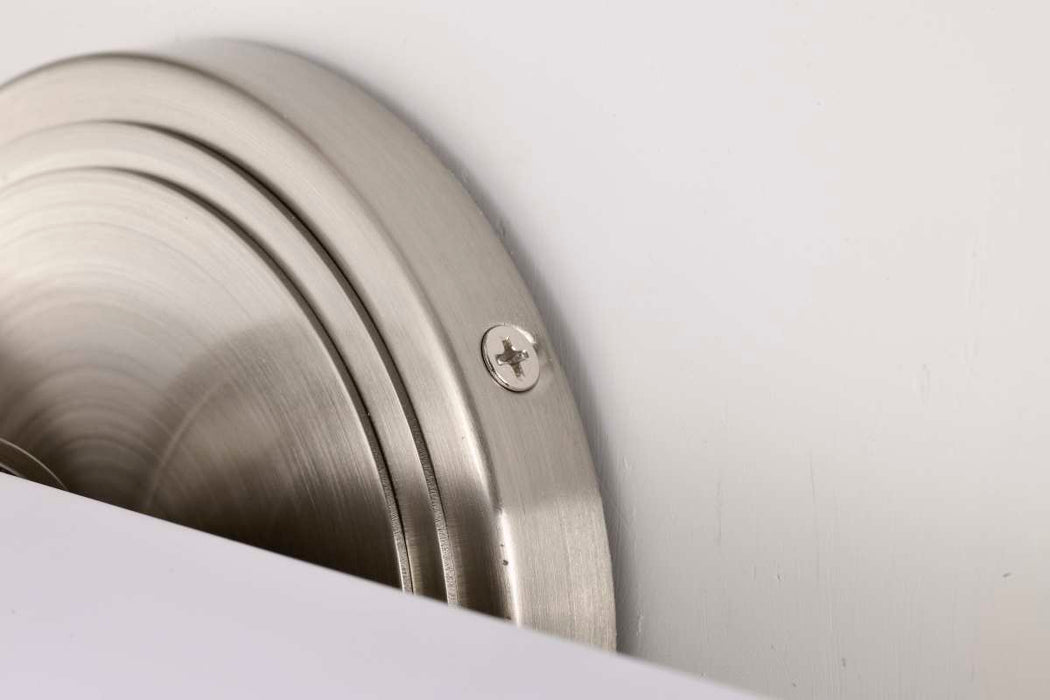 Vanity Nuvo 62-1534 Kagen Small Vanity - LED - Brushed Nickel Finish - White Acrylic Lens Nuvo