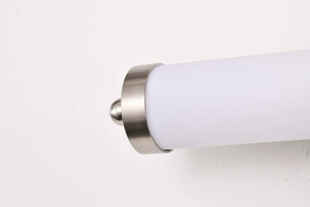 Vanity Nuvo 62-1534 Kagen Small Vanity - LED - Brushed Nickel Finish - White Acrylic Lens Nuvo