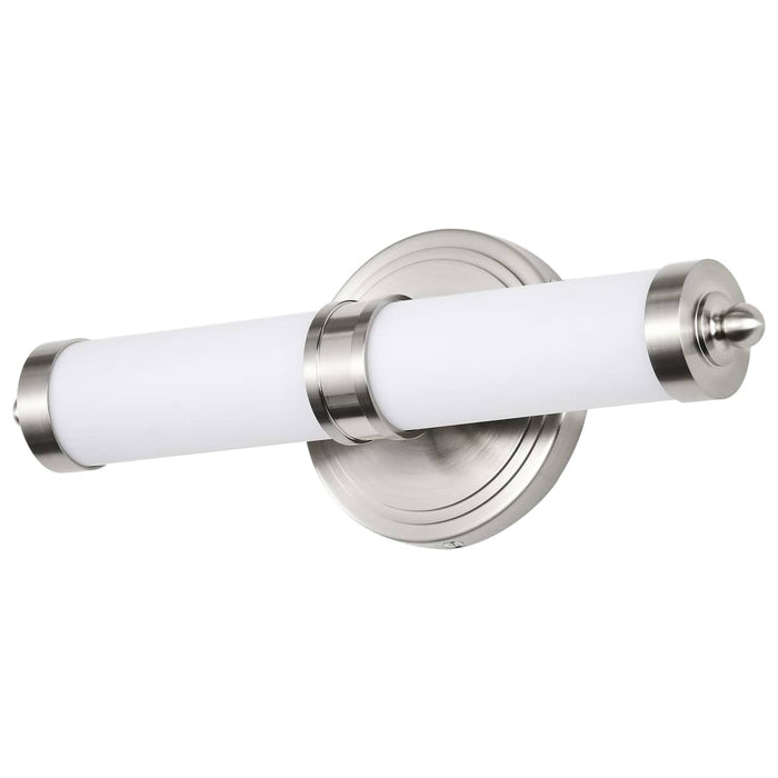 Vanity Nuvo 62-1534 Kagen Small Vanity - LED - Brushed Nickel Finish - White Acrylic Lens Nuvo