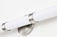 Vanity Nuvo 62-1535 Kagen Medium Vanity - LED - Brushed Nickel Finish - White Acrylic Lens Nuvo