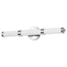 Vanity Nuvo 62-1535 Kagen Medium Vanity - LED - Brushed Nickel Finish - White Acrylic Lens Nuvo