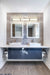 Vanity Nuvo 62-1536 Kagen Large Vanity - LED - Brushed Nickel Finish - White Acrylic Lens Nuvo