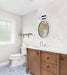 Vanity Nuvo 62-1537 Solano Small Vanity - LED - Black and Brushed Brass Finish - White Acrylic Lens Nuvo
