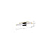 Vanity Nuvo 62-1538 Solano Medium Vanity - LED - Black and Brushed Brass Finish - White Acrylic Lens Nuvo