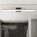 Vanity Nuvo 62-1539 Solano Large Vanity - LED - Black and Brushed Brass Finish - White Acrylic Lens Nuvo