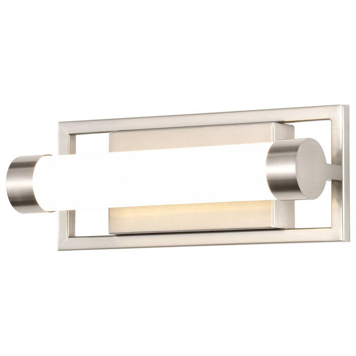 Vanity Nuvo 62-1541 Canal Small Vanity - LED - Brushed Nickel Finish - White Acrylic Lens Nuvo
