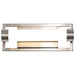 Vanity Nuvo 62-1541 Canal Small Vanity - LED - Brushed Nickel Finish - White Acrylic Lens Nuvo