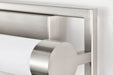 Vanity Nuvo 62-1541 Canal Small Vanity - LED - Brushed Nickel Finish - White Acrylic Lens Nuvo