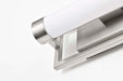 Vanity Nuvo 62-1541 Canal Small Vanity - LED - Brushed Nickel Finish - White Acrylic Lens Nuvo