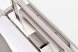 Vanity Nuvo 62-1541 Canal Small Vanity - LED - Brushed Nickel Finish - White Acrylic Lens Nuvo