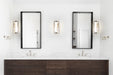 Vanity Nuvo 62-1541 Canal Small Vanity - LED - Brushed Nickel Finish - White Acrylic Lens Nuvo