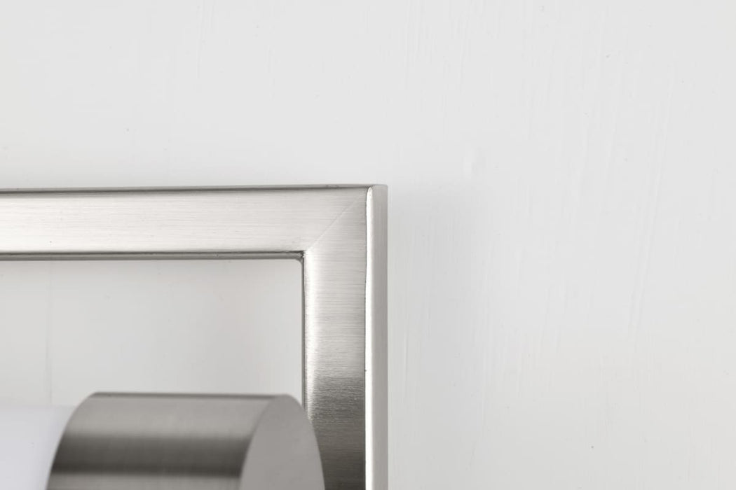 Vanity Nuvo 62-1542 Canal Medium Vanity - LED - Brushed Nickel Finish - White Acrylic Lens Nuvo
