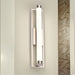 Vanity Nuvo 62-1542 Canal Medium Vanity - LED - Brushed Nickel Finish - White Acrylic Lens Nuvo