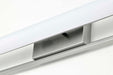 Vanity Nuvo 62-1543 Canal Large Vanity - LED - Brushed Nickel Finish - White Acrylic Lens Nuvo
