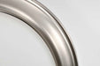 Flush Mount Nuvo 62-1560 Center Lock 13 Inch LED Flush Mount - 19 Watt - 3000K - Brushed Nickel Finish - Frosted Glass Nuvo