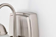 Vanity Nuvo 62-1569 8 Watt - LED 1 Light Vanity Fixture - 3000K - Brushed Nickel with Alabaster Glass - With Switch Nuvo