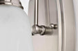 Vanity Nuvo 62-1569 8 Watt - LED 1 Light Vanity Fixture - 3000K - Brushed Nickel with Alabaster Glass - With Switch Nuvo