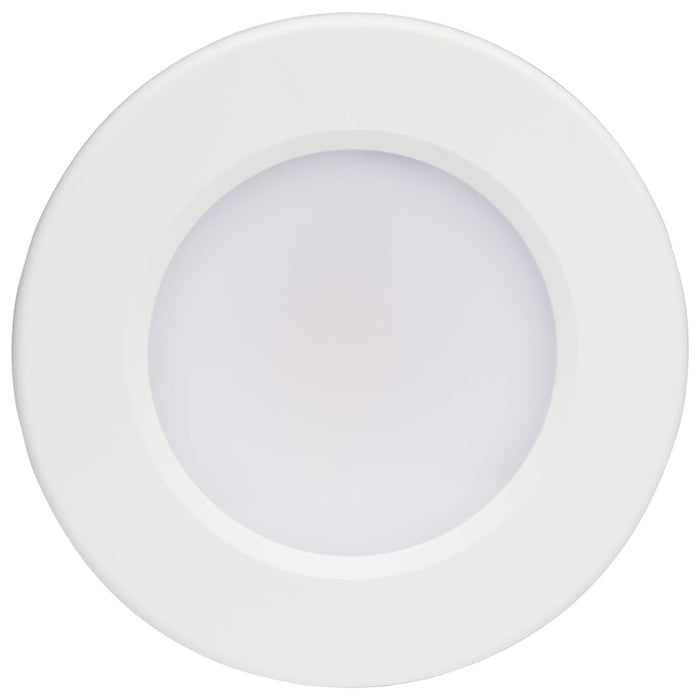 Surface Mount Nuvo 62-1580 4 inch - LED Surface Mount Fixture - 3000K - 6 Unit Contractor Pack - White - White Finish Nuvo