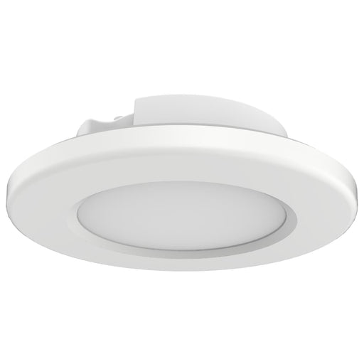 Surface Mount Nuvo 62-1580 4 inch - LED Surface Mount Fixture - 3000K - 6 Unit Contractor Pack - White - White Finish Nuvo