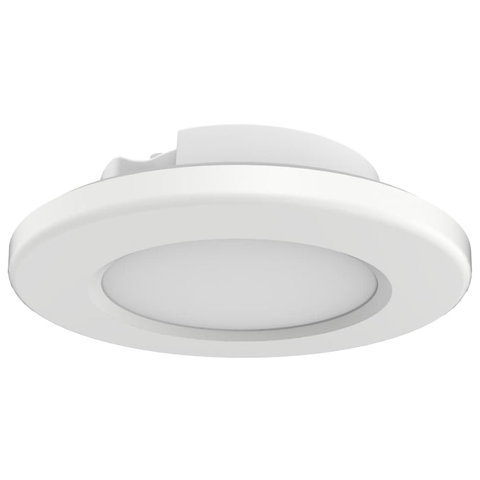 Surface Mount Nuvo 62-1580 4 inch - LED Surface Mount Fixture - 3000K - 6 Unit Contractor Pack - White - White Finish Nuvo