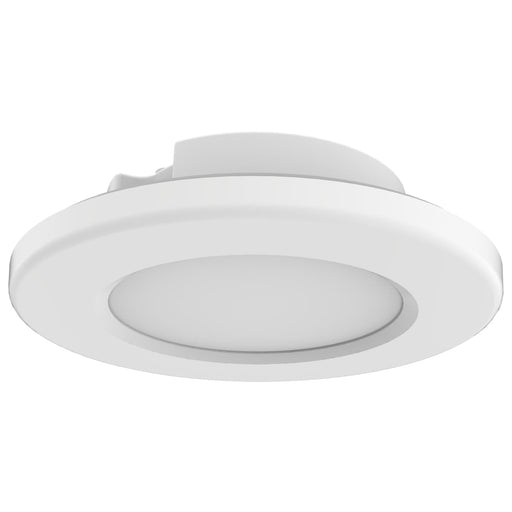 Surface Mount Nuvo 62-1581 4 inch - LED Surface Mount Fixture - CCT Selectable 3K/4K/5K - White - White Finish Nuvo