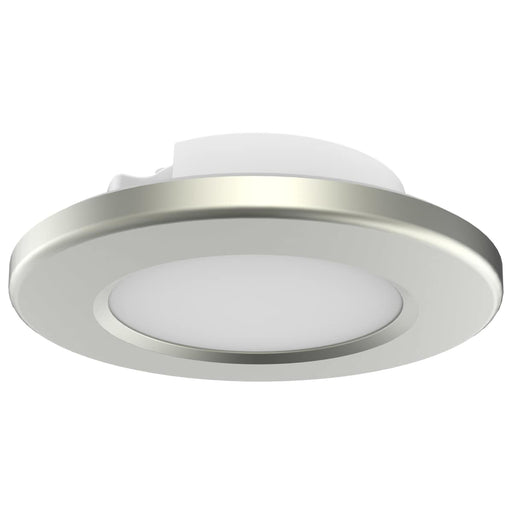 Surface Mount Nuvo 62-1582 4 inch - LED Surface Mount Fixture - CCT Selectable 3K/4K/5K - Brushed Nickel Nuvo