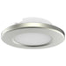 Surface Mount Nuvo 62-1582 4 inch - LED Surface Mount Fixture - CCT Selectable 3K/4K/5K - Brushed Nickel Nuvo