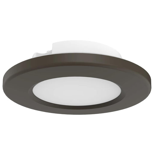 Surface Mount Nuvo 62-1583 4 inch - LED Surface Mount Fixture - CCT Selectable 3K/4K/5K - Bronze Nuvo