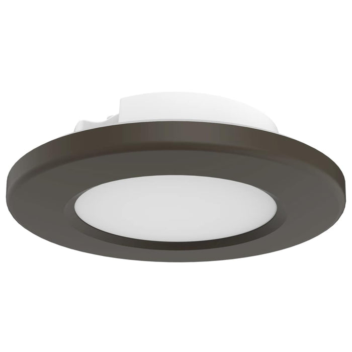 Surface Mount Nuvo 62-1583 4 inch - LED Surface Mount Fixture - CCT Selectable 3K/4K/5K - Bronze Nuvo