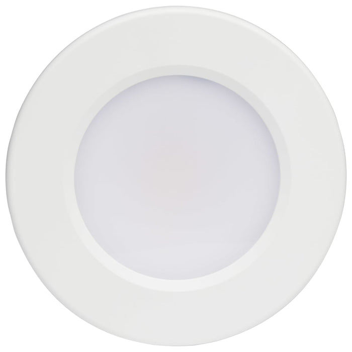 Surface Mount Nuvo 62-1590 4 inch - LED Surface Mount Fixture - 5000K - 6 Unit Contractor Pack - White - White Finish Nuvo