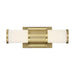 Vanity Nuvo 62-1601 Caper - LED Vanity - Brushed Brass with Frosted Lens Nuvo