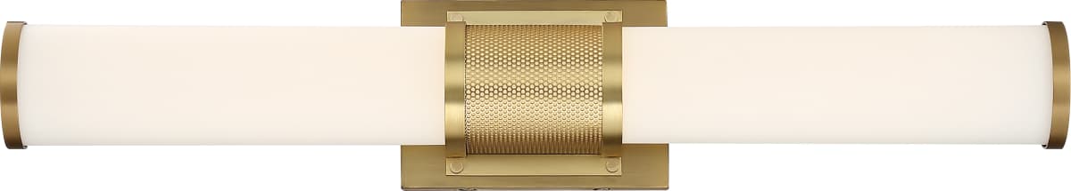 Vanity Nuvo 62-1602 Caper - LED Vanity - Brushed Brass with Frosted Lens Nuvo