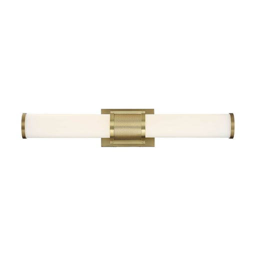 Vanity Nuvo 62-1602 Caper - LED Vanity - Brushed Brass with Frosted Lens Nuvo