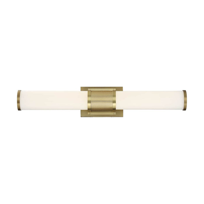 Vanity Nuvo 62-1602 Caper - LED Vanity - Brushed Brass with Frosted Lens Nuvo