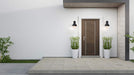 Wall Lantern Nuvo 62-1616 Atmosphere - 6W LED - Medium Wall Lantern - Matte Black with Clear Seeded Glass Nuvo