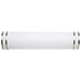 Vanity Nuvo 62-1631 Glamour LED 25 inch - Vanity Fixture - Brushed Nickel Finish - CCT Selectable 3K/4K/5K Nuvo