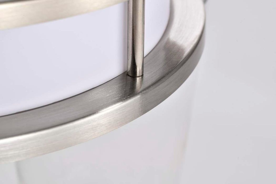 Flush Mount Nuvo 62-1635 Glamour LED 10 inch - Flush Mount Fixture - Brushed Nickel Finish - CCT Selectable 3K/4K/5K Nuvo