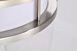 Flush Mount Nuvo 62-1635 Glamour LED 10 inch - Flush Mount Fixture - Brushed Nickel Finish - CCT Selectable 3K/4K/5K Nuvo