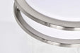Flush Mount Nuvo 62-1635 Glamour LED 10 inch - Flush Mount Fixture - Brushed Nickel Finish - CCT Selectable 3K/4K/5K Nuvo