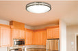 Flush Mount Nuvo 62-1635 Glamour LED 10 inch - Flush Mount Fixture - Brushed Nickel Finish - CCT Selectable 3K/4K/5K Nuvo