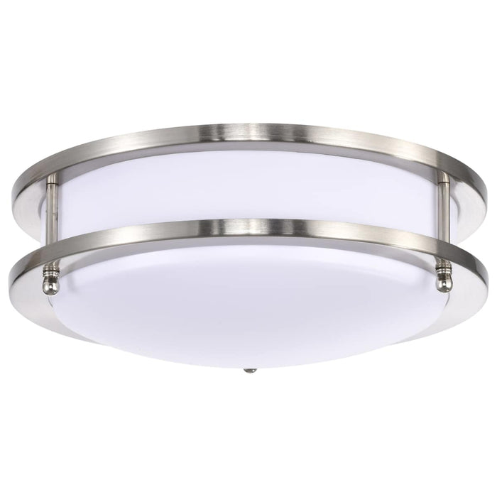 Flush Mount Nuvo 62-1635 Glamour LED 10 inch - Flush Mount Fixture - Brushed Nickel Finish - CCT Selectable 3K/4K/5K Nuvo