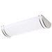 Flush Mount Nuvo 62-1639 Glamour LED 25 inch - Linear Flush Mount Fixture - Brushed Nickel Finish - CCT Selectable 3K/4K/5K Nuvo