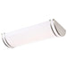 Flush Mount Nuvo 62-1639 Glamour LED 25 inch - Linear Flush Mount Fixture - Brushed Nickel Finish - CCT Selectable 3K/4K/5K Nuvo