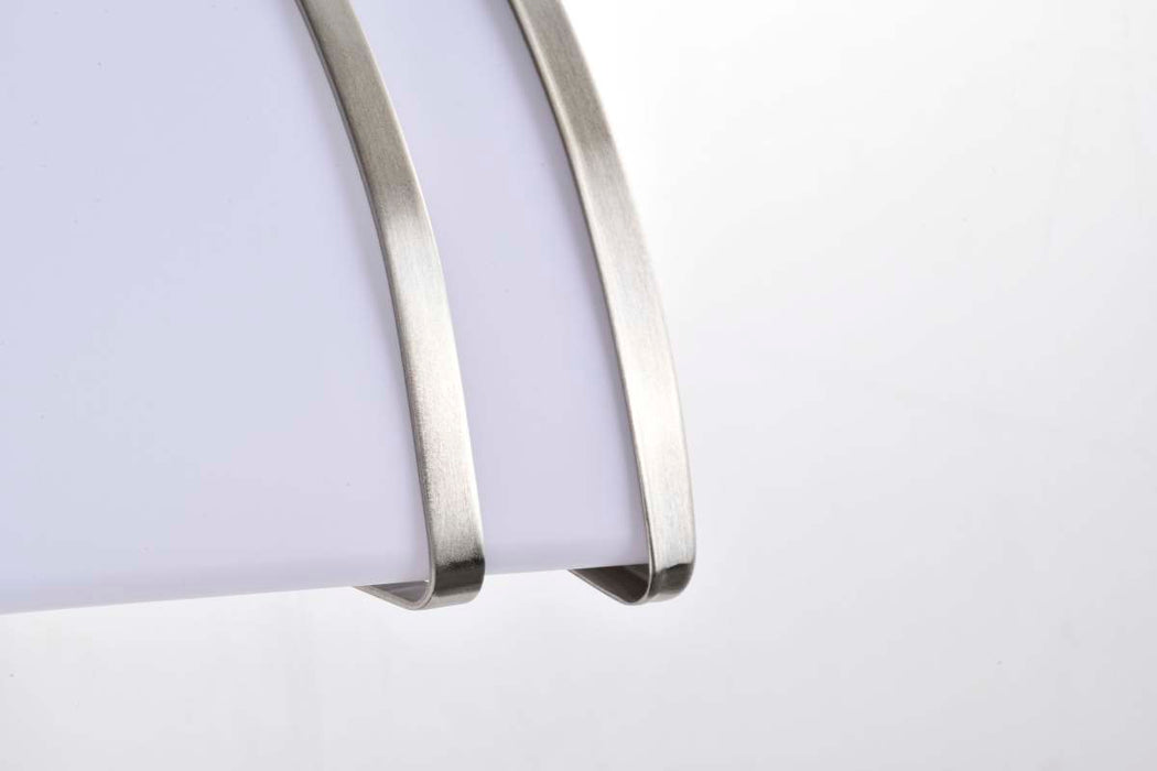 Flush Mount Nuvo 62-1640 Glamour LED 50 inch - Linear Flush Mount Fixture - Brushed Nickel Finish - CCT Selectable 3K/4K/5K Nuvo