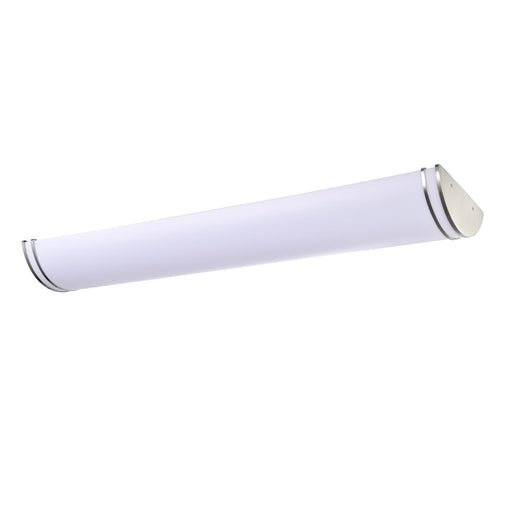 Flush Mount Nuvo 62-1640 Glamour LED 50 inch - Linear Flush Mount Fixture - Brushed Nickel Finish - CCT Selectable 3K/4K/5K Nuvo