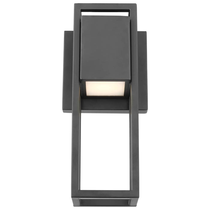 Wall Lantern Nuvo 62-1653 Supreme - 10W LED - Small Wall Lantern - Matte Black Finish Nuvo