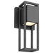 Wall Lantern Nuvo 62-1653 Supreme - 10W LED - Small Wall Lantern - Matte Black Finish Nuvo