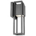 Wall Lantern Nuvo 62-1653 Supreme - 10W LED - Small Wall Lantern - Matte Black Finish Nuvo