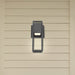 Wall Lantern Nuvo 62-1653 Supreme - 10W LED - Small Wall Lantern - Matte Black Finish Nuvo