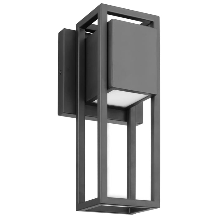 Wall Lantern Nuvo 62-1653 Supreme - 10W LED - Small Wall Lantern - Matte Black Finish Nuvo
